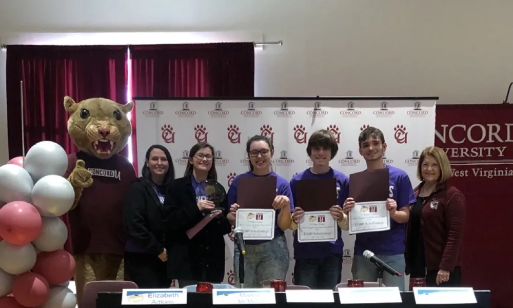 James Monroe Team at Academic Showdown.