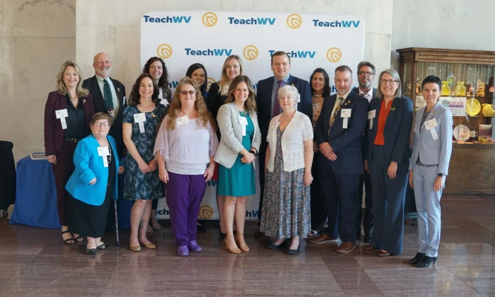 Members of the West Virginia Milken Educator Network pose during the 2023 Forum.