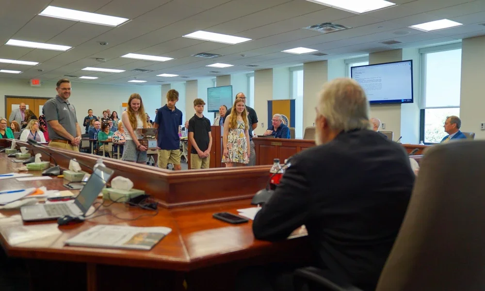 2024 Academic Showdown Winners Honored at Board Meeting