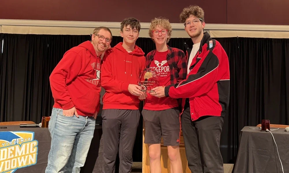 students posing for a photo