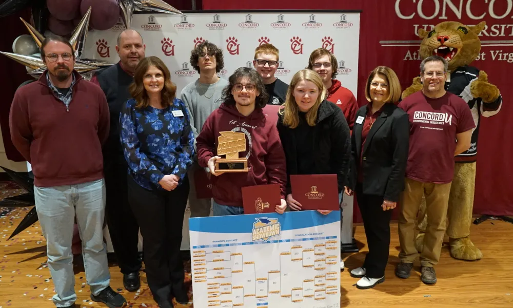 Members of Bluefield High School Team 1.