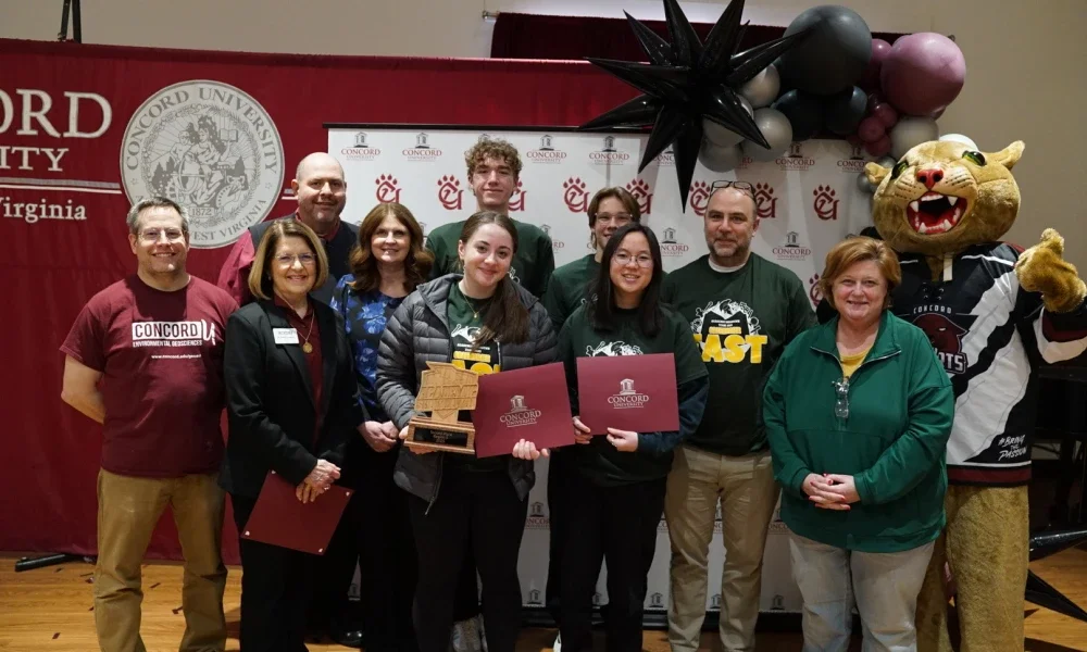 Members of Greenbrier East High School Team 1.