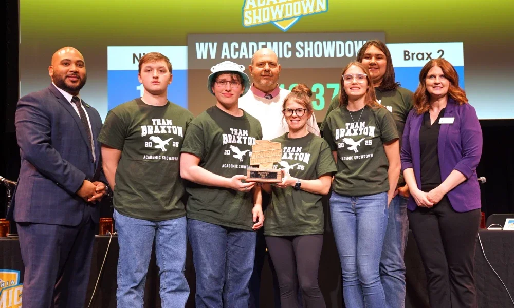 Members of Braxton County High School Team 2.