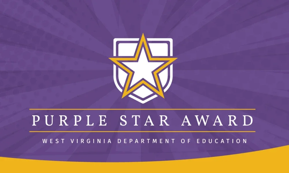 Purple star award west virginia department of education.