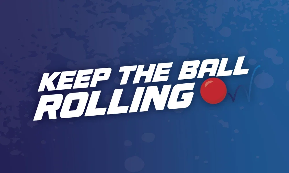 Keep the Ball Rolling West Virginia logo