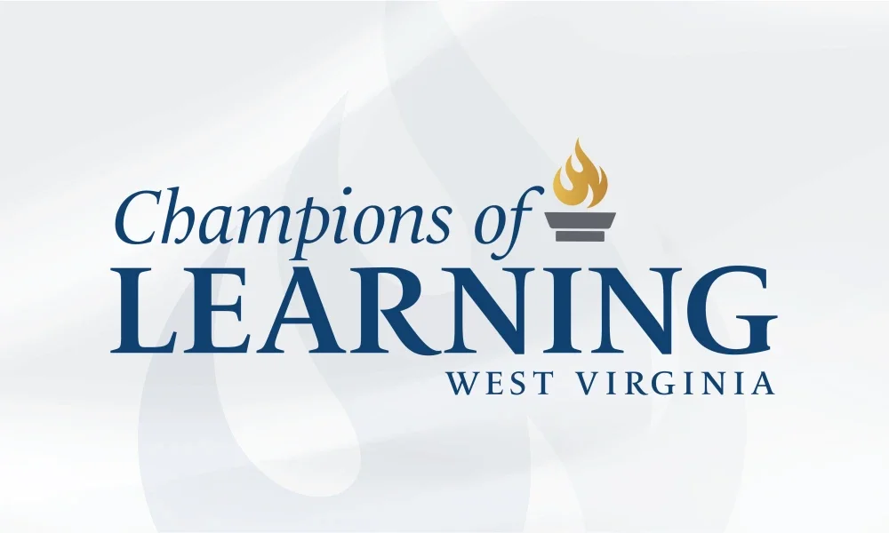 Champions of Learning West Virginia logo