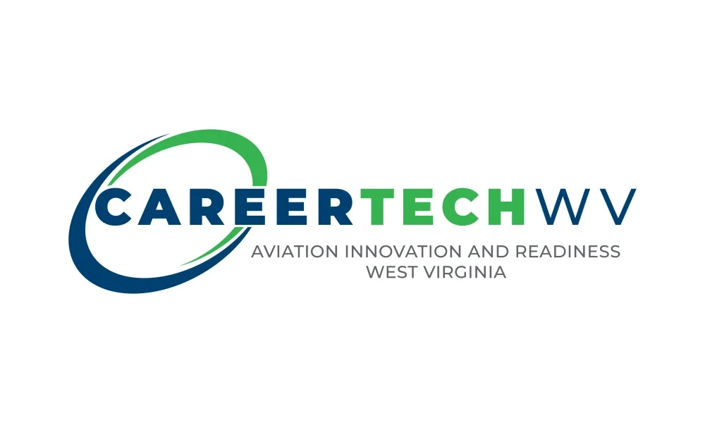 A CareerTechWV Aviation logo. 