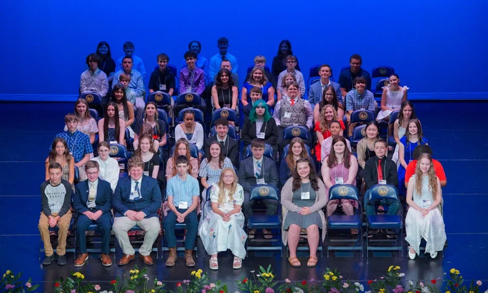 Students knighted during ceremony 1.