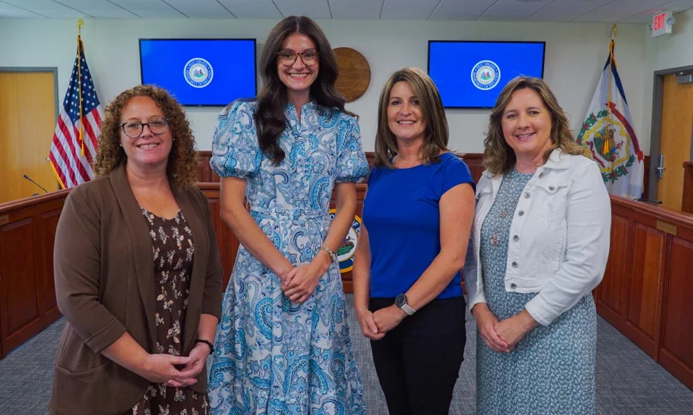 JoAnna Gilbert, Brooklyn Long, Andrea Helms, and Michelle Shreve smiling. 