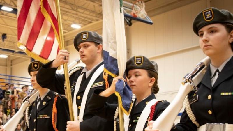 JROTC assembly