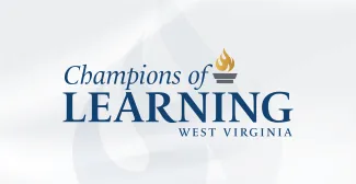 Champions of Learning West Virginia logo