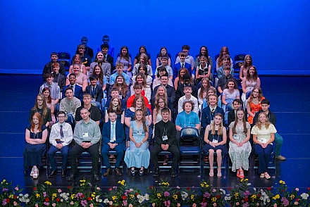 Students knighted during ceremony 2.