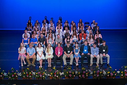 Students knighted during ceremony 3.