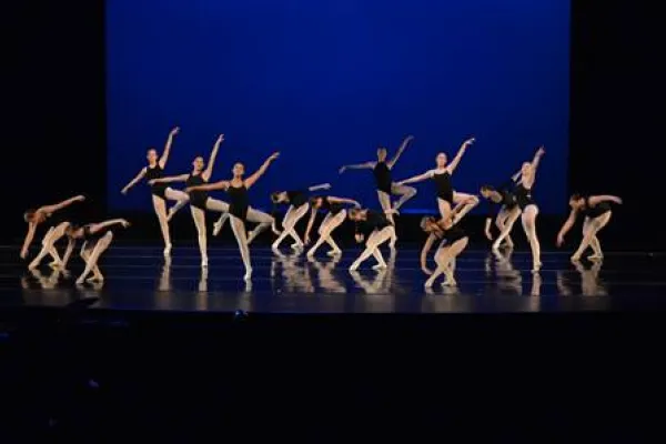 A group of Ballet dancers on stage