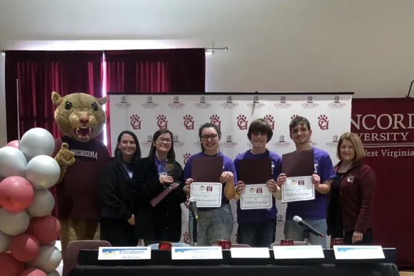 James Monroe Team at Academic Showdown.