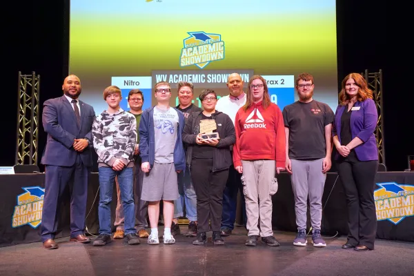 Members of Nitro High School.