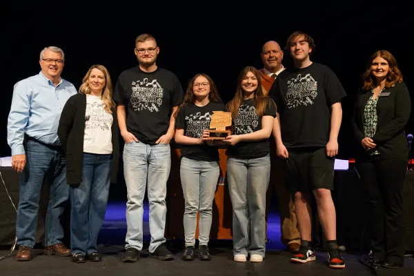 Members of Westside High School Team 1