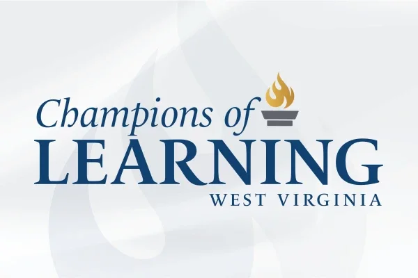 Champions of Learning West Virginia logo