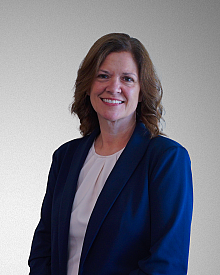 Kimberly Greene smiling. 
