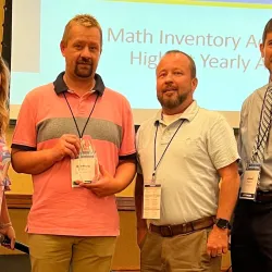 School Of Diversion presented with Math Award