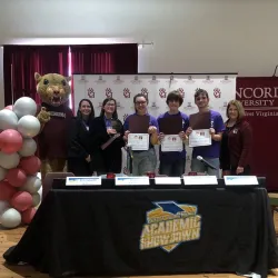 James Monroe Team at Academic Showdown.