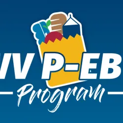 Graphic with the words "WV P-EBT Program" on it.