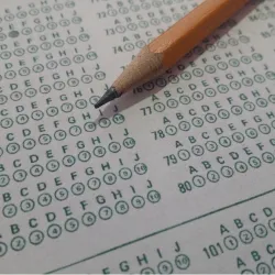 Scantron score sheet