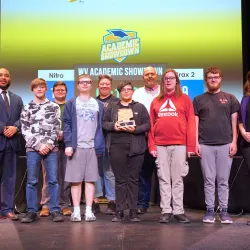 Members of Nitro High School.