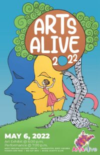2022 Arts Alive Poster
